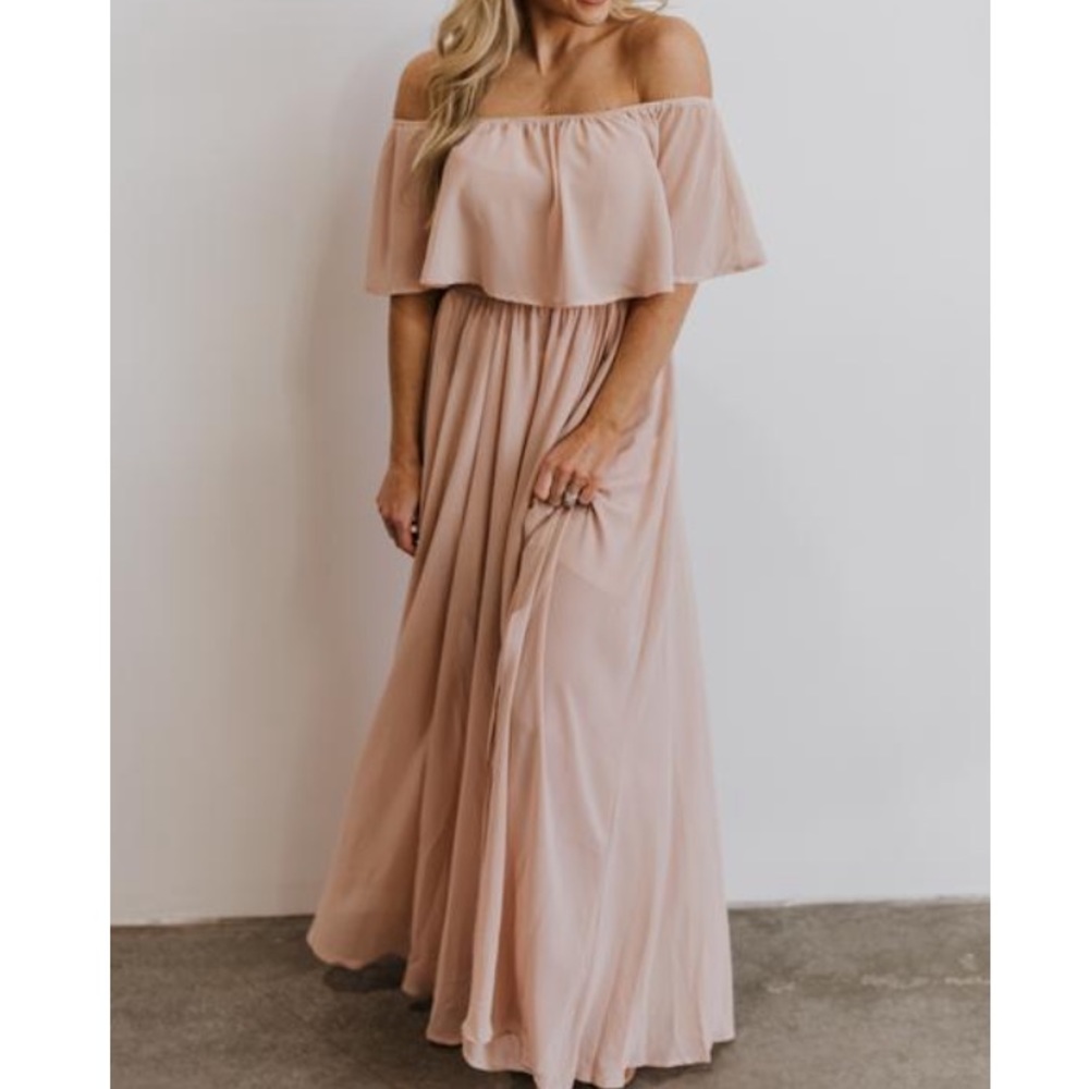 Baltic born Victoria off the shoulder maxi